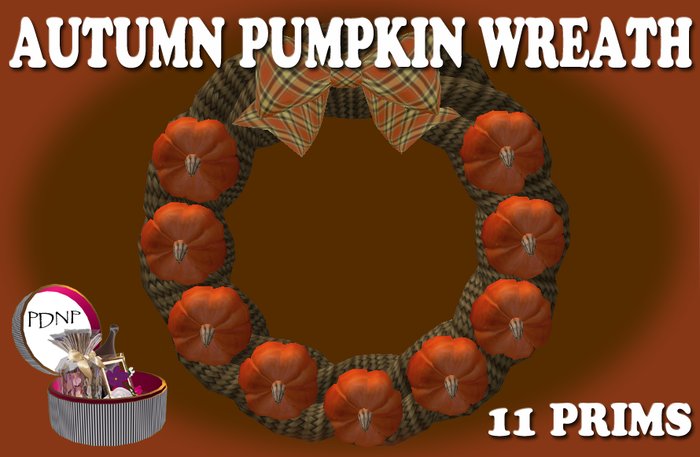 PDN: AUTUMN PUMPKIN WREATH