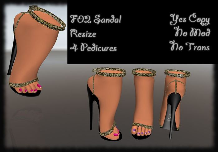F02 Ladies Sandals