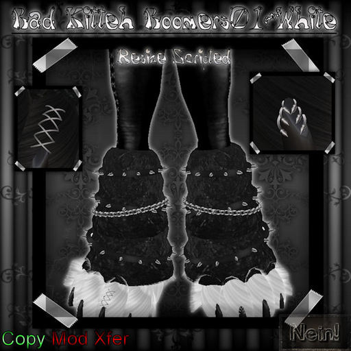 [Nein!] Bad Kitteh Boomers01-White