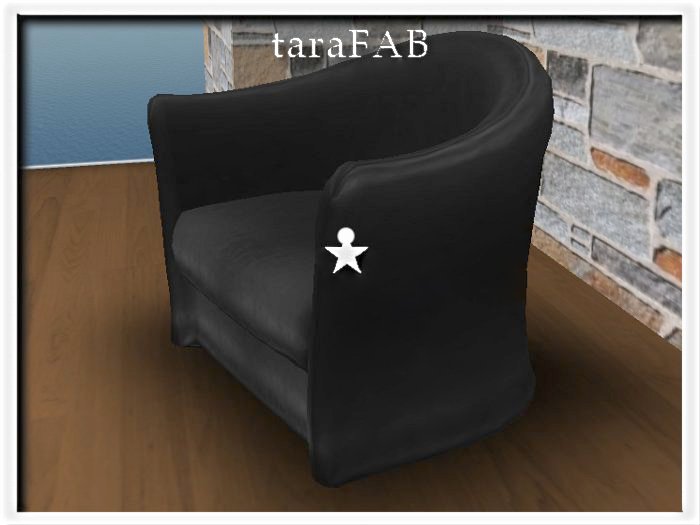 ARMCHAIR SHINY LEATHER Multicolor Multipurpose Mesh 2 prims LI animated chair copy modify permissions seat