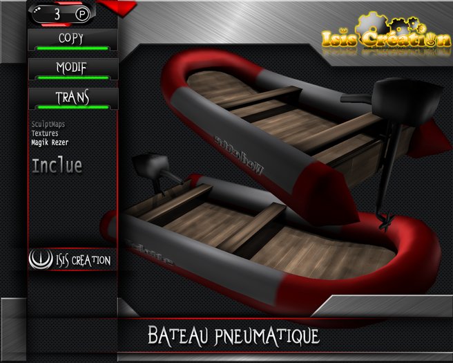 Bateau Pneumatique Full Perm