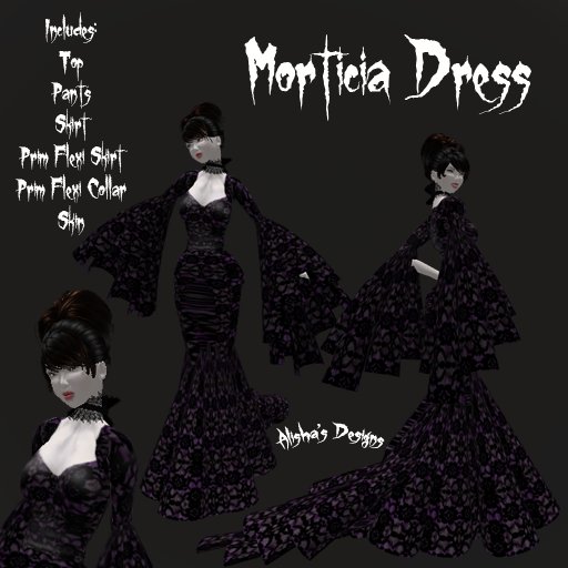 Morticia Dress