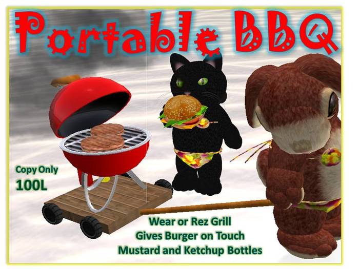 Portable BBQ for Tinies 