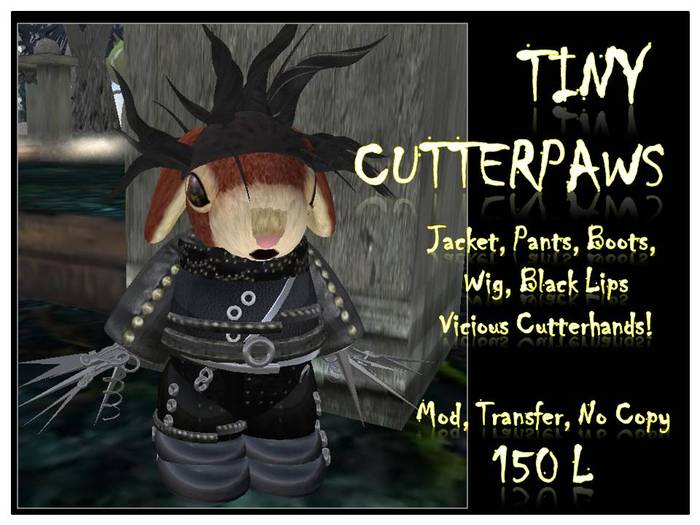 Tiny Cutterpaws Costume