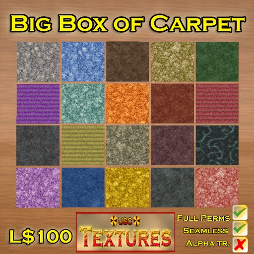 USC Textures - Big Box of Carpet 