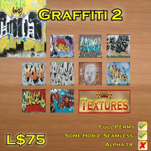 USC Textures - Graffiti 2 