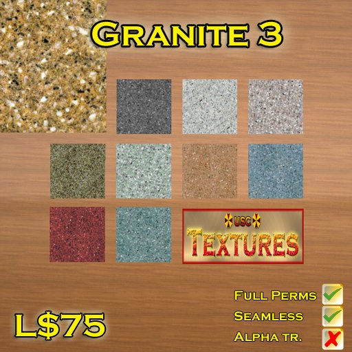 USC Textures - Granite 3 
