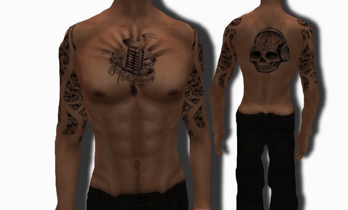 ***RAZP Music Never Dies Tattoo