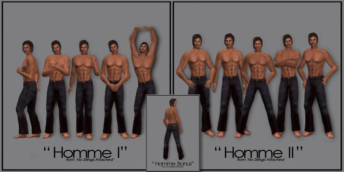 'NSA' Homme - Collection (w/ bonus pose)