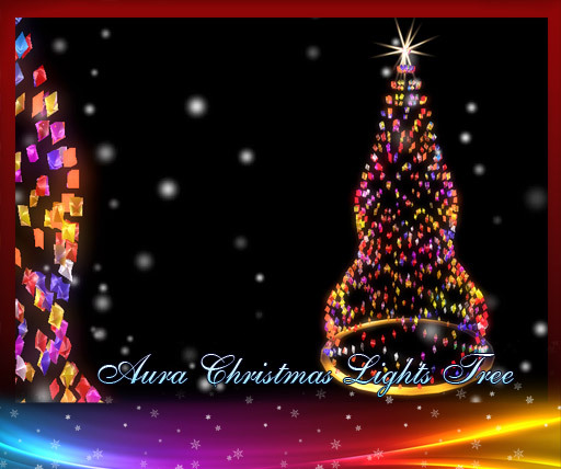 ***Aura***Christmas Lights Tree