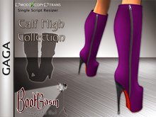 Bootgasm Gaga Calf High Boots Pink