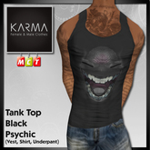 Karma - Tank Top Black Psychic