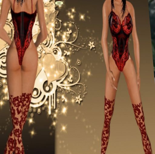 Red Lingerie Sexxy Set