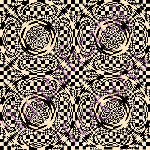 5 Sienna Checkerboard
