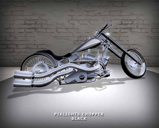 Pixlights chopper BLACK