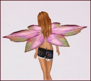 Pink Rainbow Tipped Petal Wings