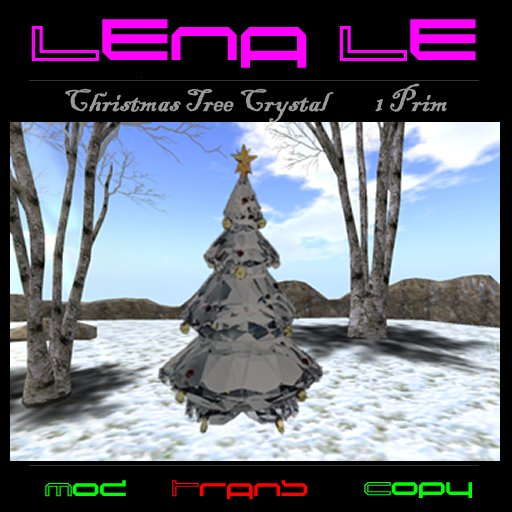 Christmas Tree Crystal