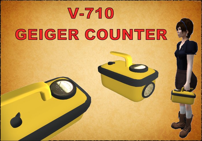 Geiger Counter V-710