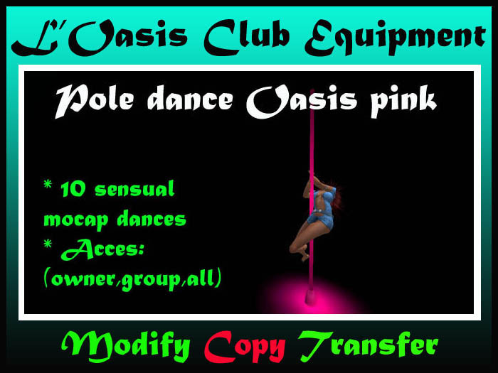 pole dance oasis pink