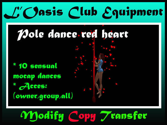 pole dance heart