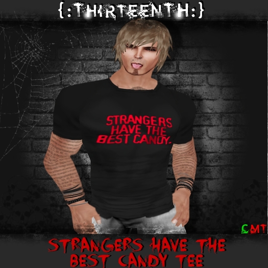 {:ThirteenTH:} Strangers Candy Tee_Male