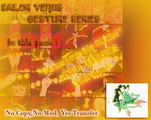 GESTURE- VENUS LOVE ME CHAIN (WITH MUSIC)