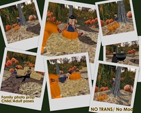 Fall/Halloween - Photo prop with Poses