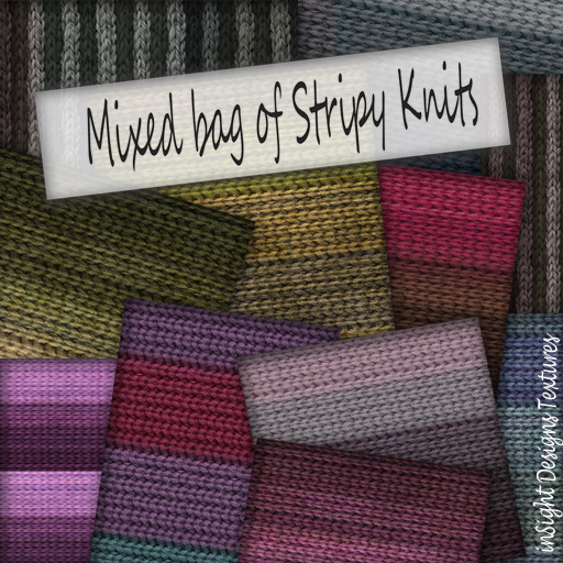 ID | stripy knit chunky and fine chenille wool seamless textures | insight designs