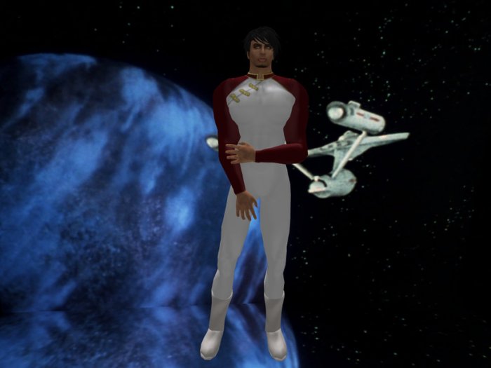 Trek Uniform For Man - White