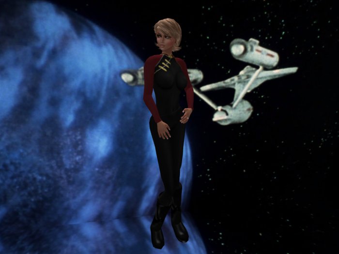 Trek Uniform For Woman - Black