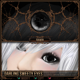 =^.^= Curious Kitties - Darling Sweety Eyes - Silver