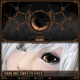 =^.^= Curious Kitties - Darling Sweety Eyes - Orange