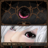 =^.^= Curious Kitties - Darling Sweety Eyes - Pink