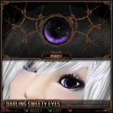 =^.^= Curious Kitties - Darling Sweety Eyes - Purple