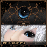 =^.^= Curious Kitties - Darling Sweety Eyes - Blue