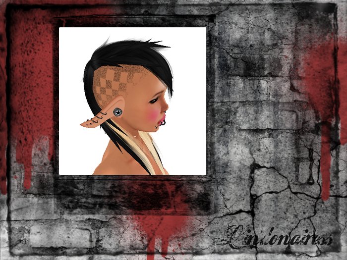 Racer Razor Tattoo Hair