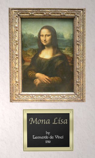 ( D&R Designs Artwork ) Mona Lisa  (CM)