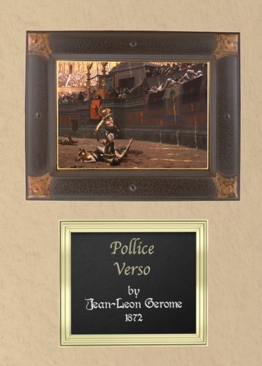 ( D&R Designs Artwork ) Pollice Verso  (CM)
