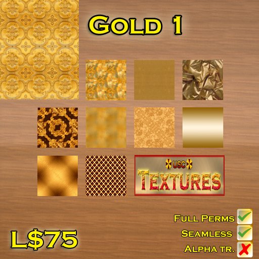 USC Textures - Gold 1 