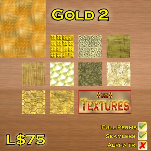 USC Textures - Gold 2 
