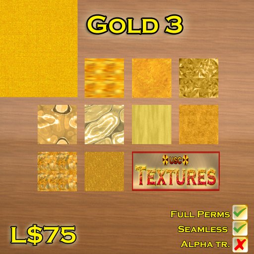 USC Textures - Gold 3 
