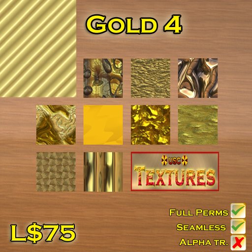 USC Textures - Gold 4 