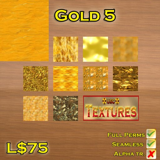 USC Textures - Gold 5 
