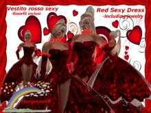 Red Sexy Dress(Vestito rosso sexy)