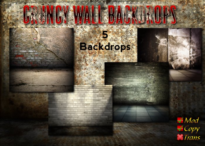 PB_Grungy Wall Backgrounds