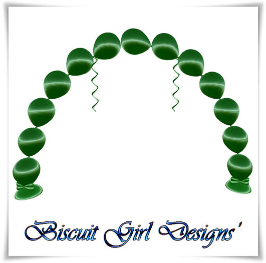 Balloon Arch - Metallic Green COPY