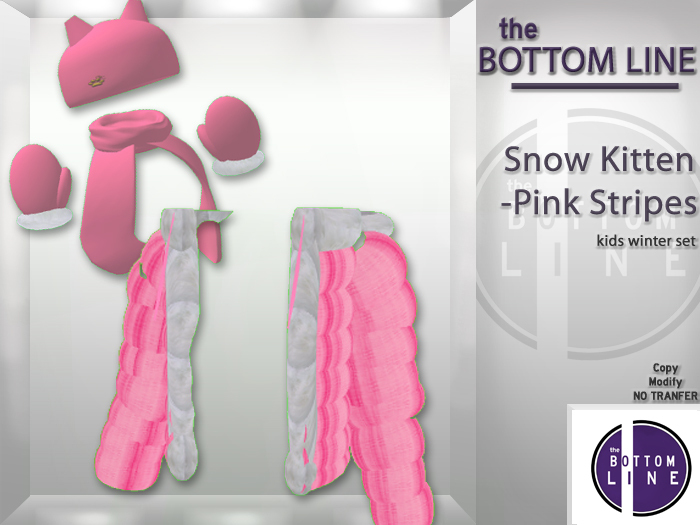 _BL_ Snow Kitten pink stripes