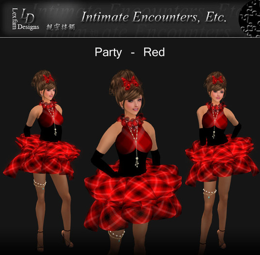 Lexfam Designs - Party Season - Red