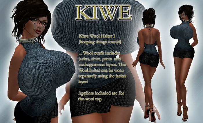 Kiwe Wool Halter I for Prim B's