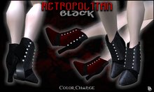 Dare Designs: Metropolitan boots - black